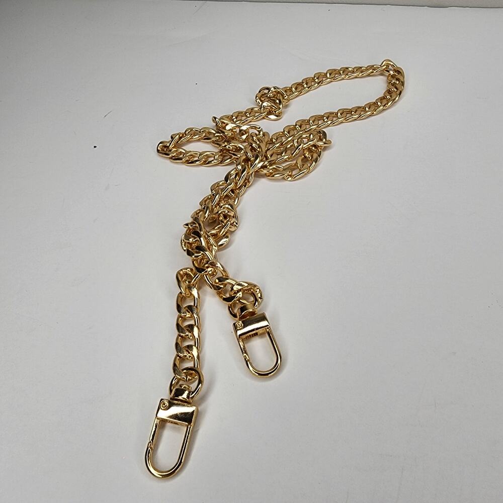 Gold Iron Replacement Flat Chain For Bag 31.4 Inch Make your wallet a crossbody